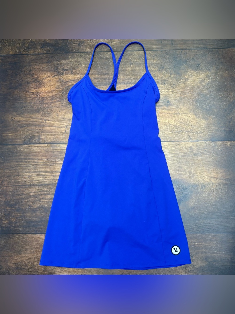 Vuori Women's One Shot Tennis Dress In Blue Size XS